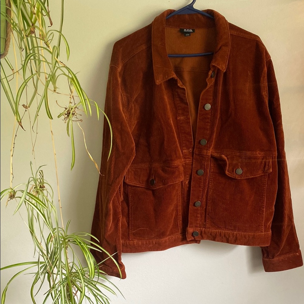 Women's Brown Corduroy Jacket